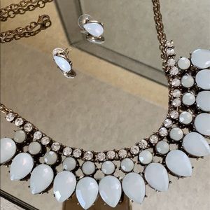 Necklace with matching earrings